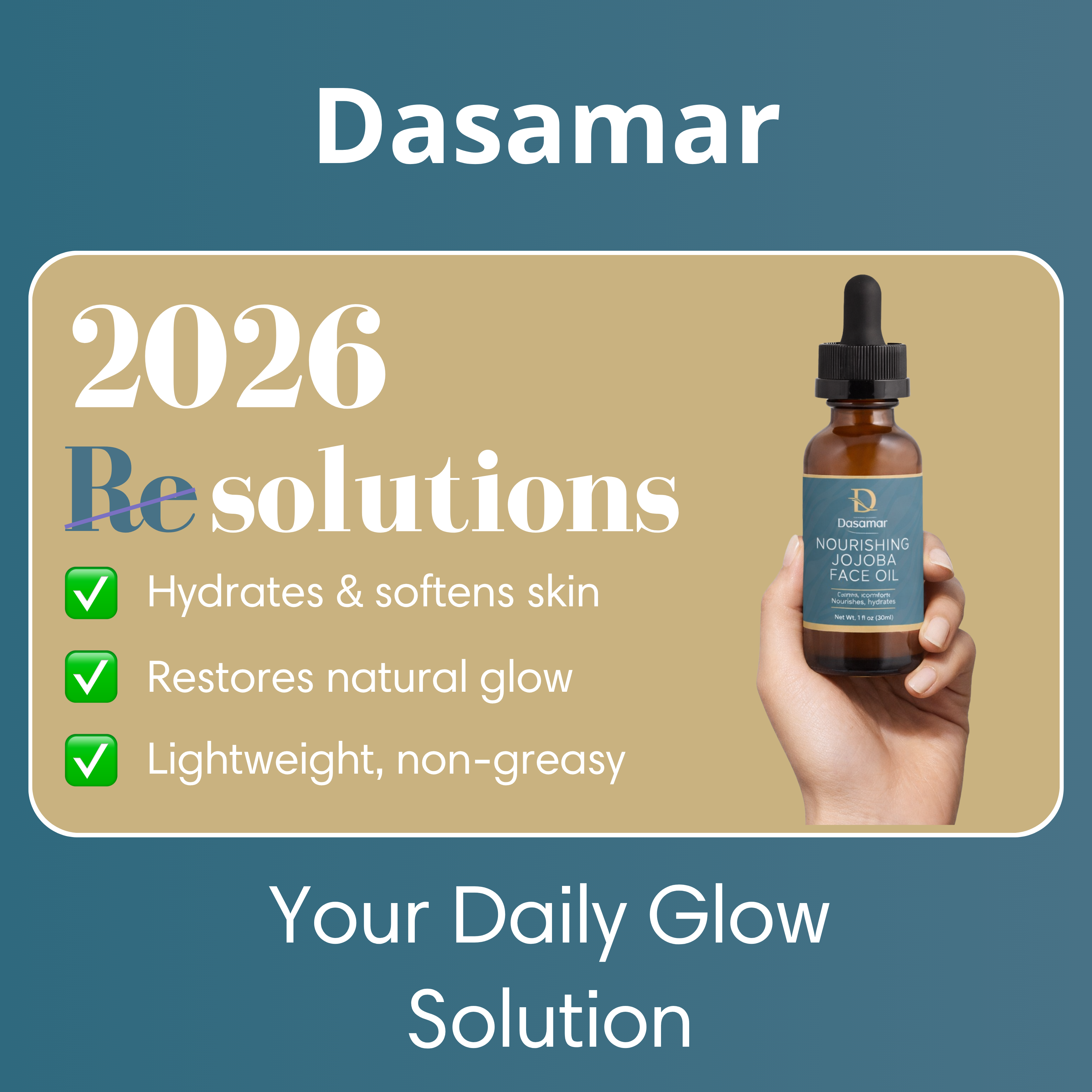 nourishing jojoba face oil